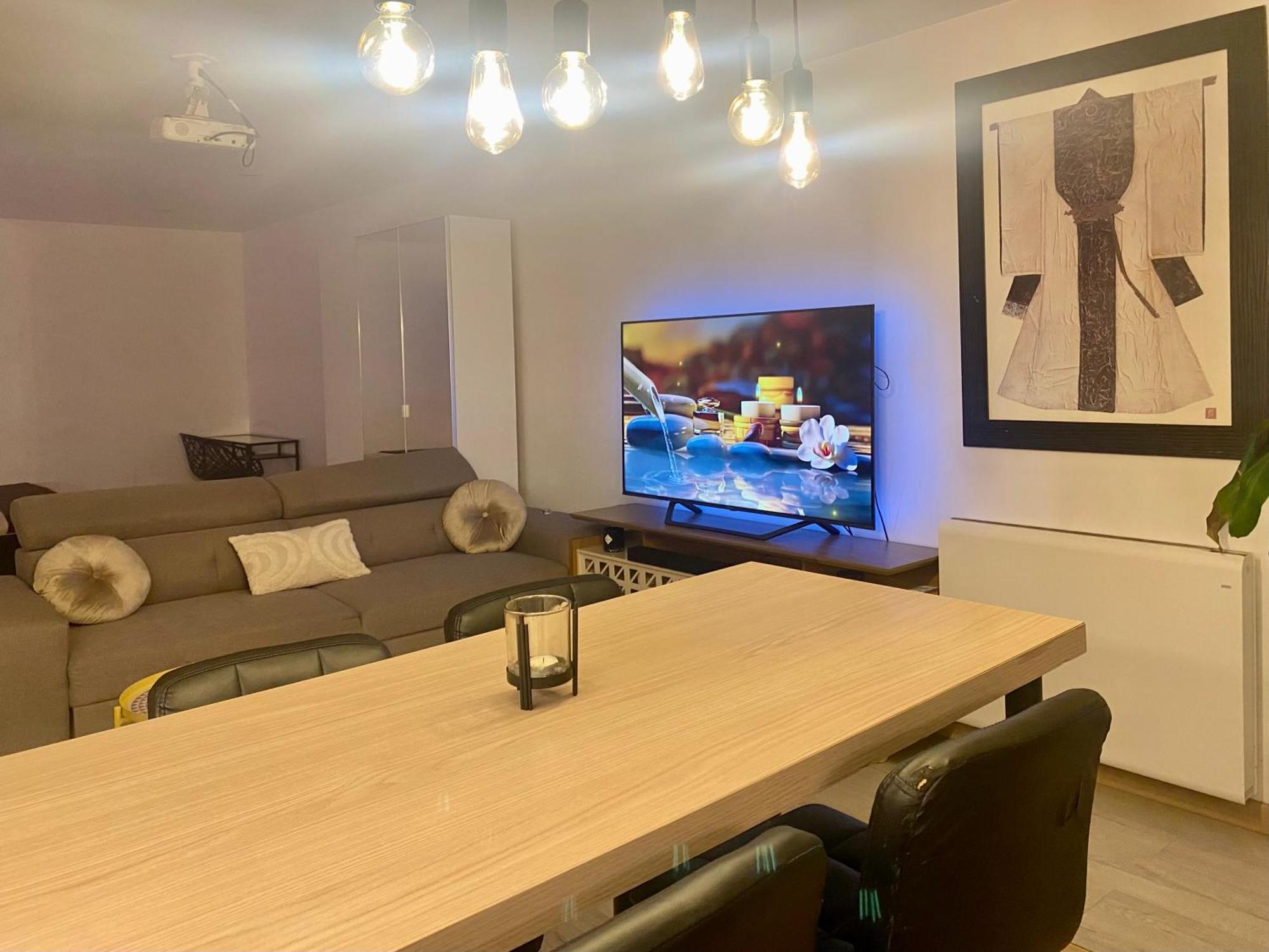 Grand studio 40m2 chaleureux - Jacuzzi Tremblay-en-France Extérieur photo